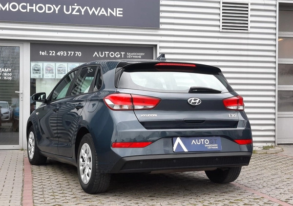 Hyundai I30 cena 65900 przebieg: 62958, rok produkcji 2022 z Dobiegniew małe 379